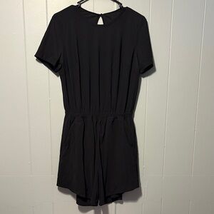 Lululemon Lightweight High Neck Black Romper